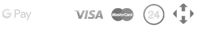 Google Pay, Apple Pay, Visa, Mastercard, Приват24