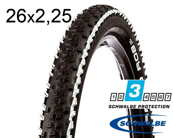 Покрышка 26X2.25 (57-559) Schwalbe Rapid Rob K-Guard B/Ws/B-Sk Hs425 SBC