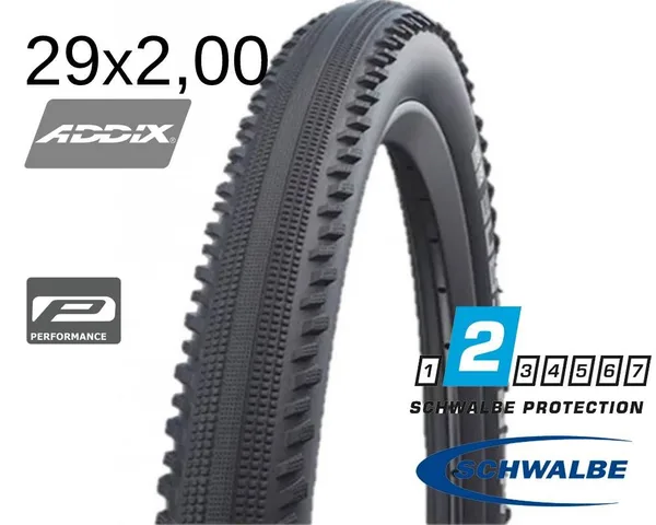 Покришка 29X2.00 (50-622) Schwalbe Hurricane Perfomance B/B-Sk Hs499 Addix 67 EPI B