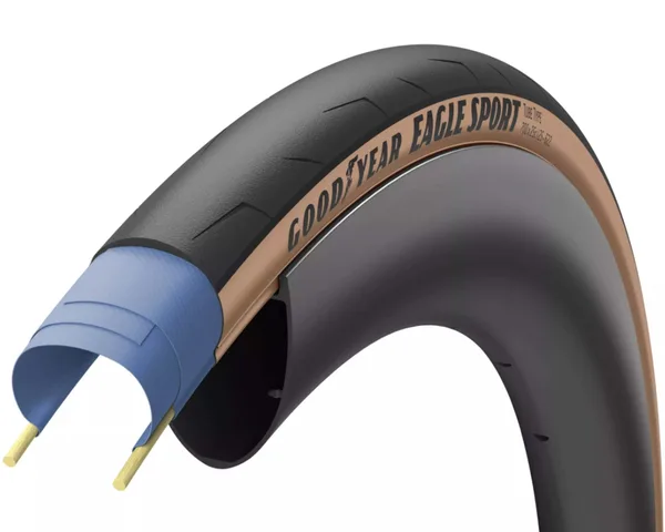 Покришка 700X28 (28-622) Goodyear Eagle Sport Tube Type,Tan