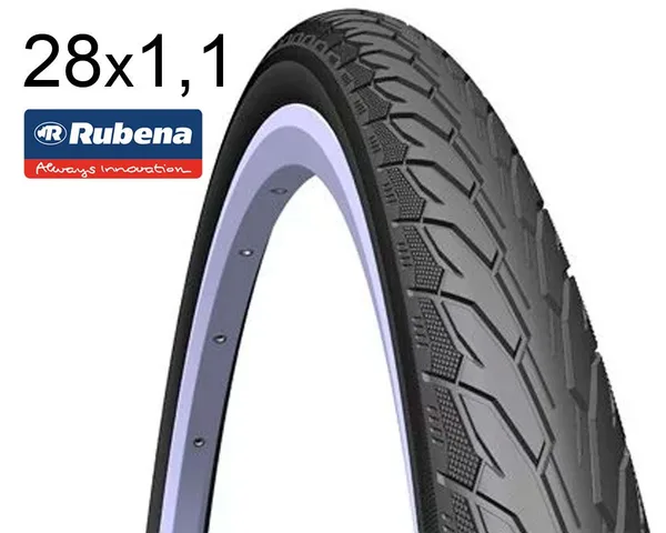 Покришка 700X28C (28-622) Mitas (Rubena) Flash V66 Classic, Чорна