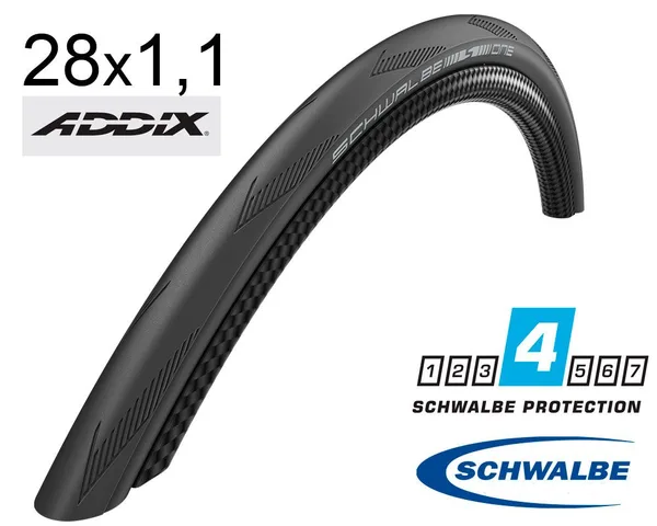 Покришка 700X28C (28-622) Schwalbe One Raceguard, Folding B/B-Sk Hs462A Addix 67 EPI