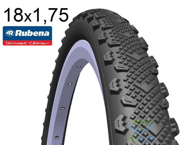 Покришка 18X1.75*2 (47X355) Mitas (Rubena) Winner V45 Pre Classic, Чорна