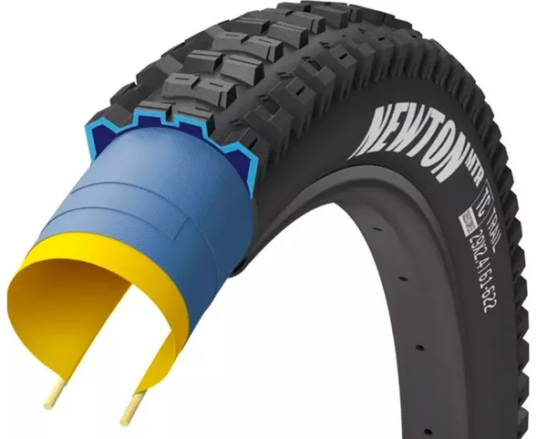 Покришка 29X2.5 (64-622) Goodyear Newton Mtf Tubeless Complete, Folding, Black, 120Tpi