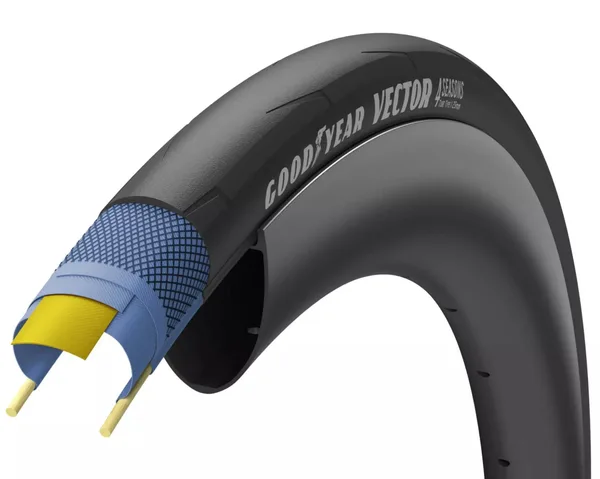 Покришка 700X32 (32-622) Goodyear Vector 4Seasons Tubeless Complete, Black