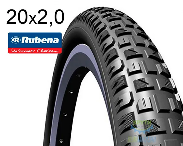 Покришка 20 X 2.0 (52X406) Mitas (Rubena) X-Caliber V92 Classic 22 Чорн