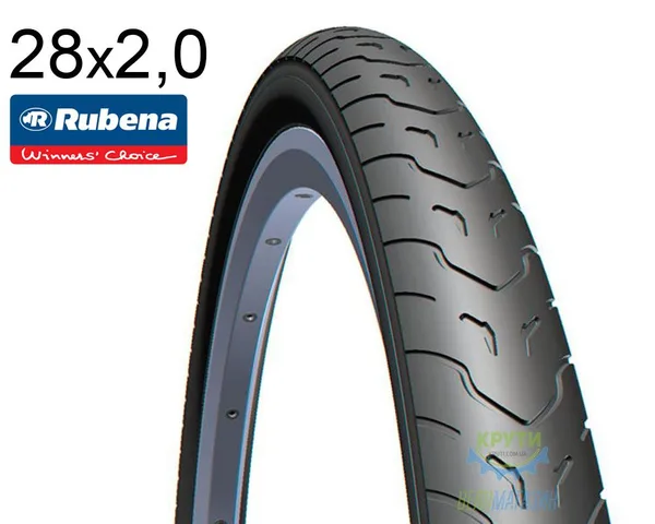 Покрышка 28Х2.00 (52Х622) Mitas (Rubena) Cobra V58 Classic, Чёрная