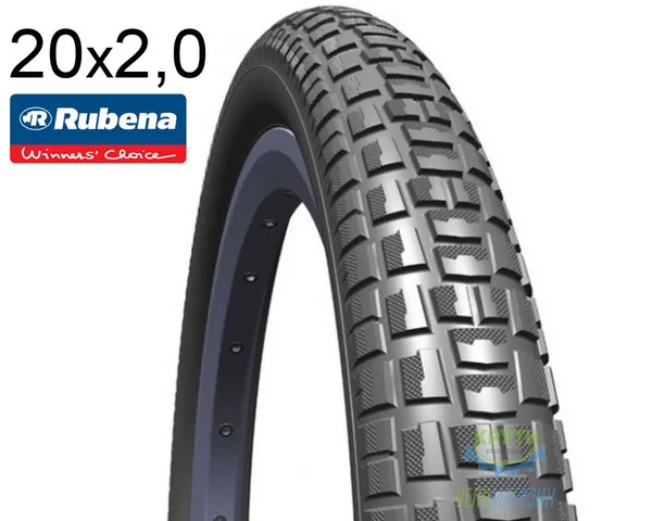 Покрышка 20X2.00 (52X406) Mitas (Rubena) Nitro V89 Radical Ride, Чёрная