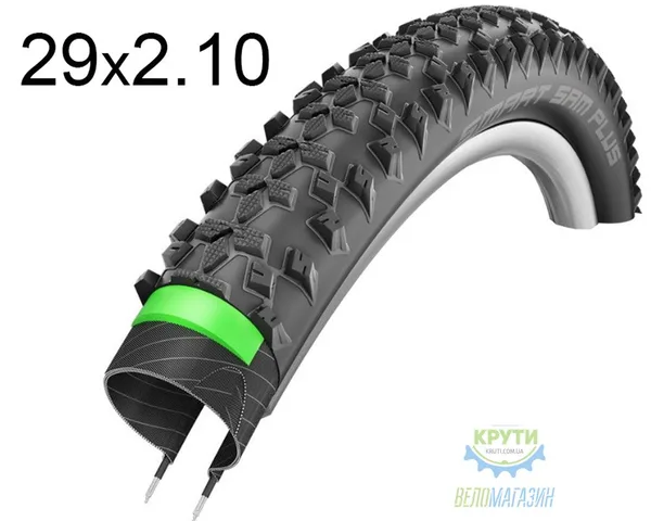 Покрышка 29X2.10 (54-622) Schwalbe Smart Sam Plus Greenguard,Snakeskin B/B-Sk Hs476 Dc 67 EPI 35B