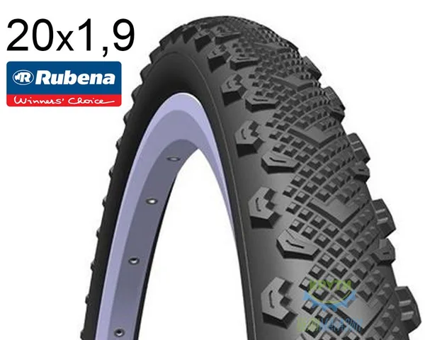 Покришка 20X1.90 (50-406) Mitas (Rubena) Winner V45 Classic, Чорна
