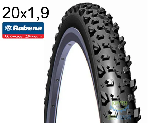 Покришка 20Х1.90 Mitas (Rubena) Neptune V78 Classic, Чорна
