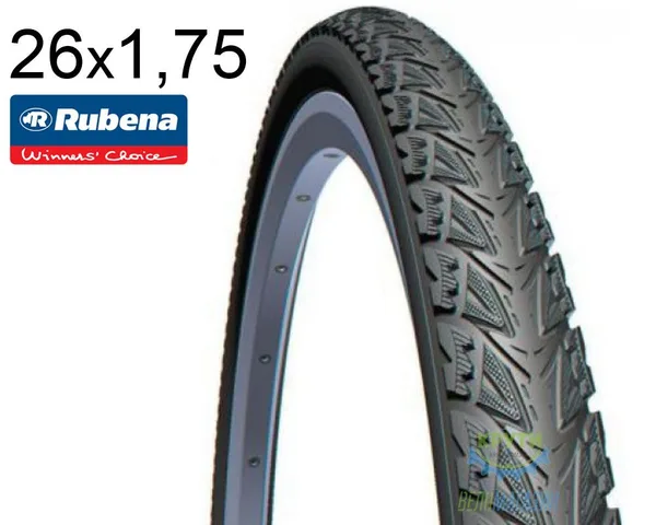 Покрышка 26X1.75*2 (47X559) Mitas (Rubena) Sepia  V71 Classic, Чёрная