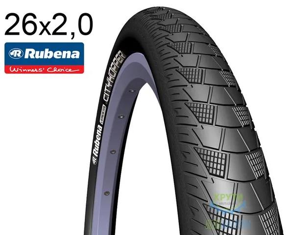 Покришка 26X2.00 (52-559) Mitas Cityhopper V99 Classic, Чорна