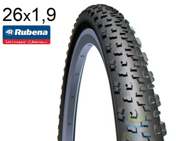 Покрышка 26X1.90 (50-559) Mitas Saurus V61 Classic, Чёрная