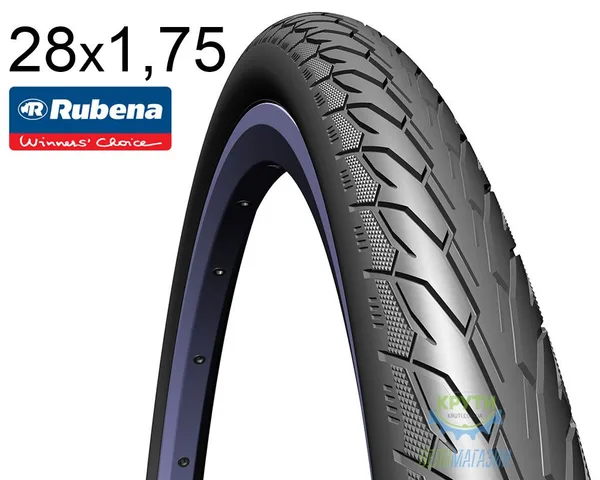 Покришка 28X1.75Х2 (47X622) Mitas (Rubena) Flash V66 Classic, Чорна