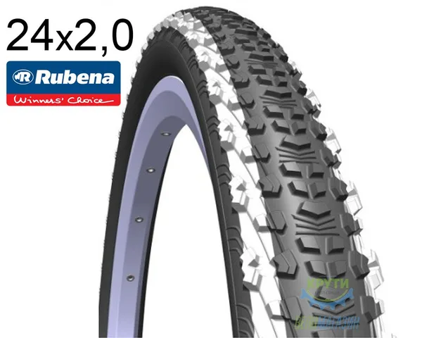 Покрышка 24X1.90 (50-507) Mitas Scylla V75 Classic, Чорно-Белая