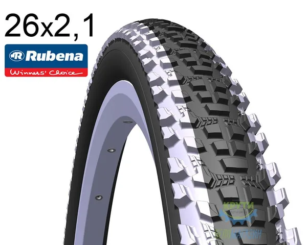 Покришка 26X2.10 (54-559) Mitas Ocelot V85 Classic, Чорно-Біла