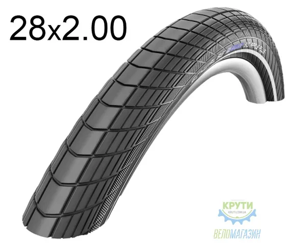 Покрышка 28X2.00 (50-622) Schwalbe Big Apple Plus Hs430 G-Guard B/B+RT  Ec, 67 EPI