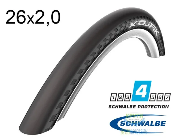 Покришка 26X2.00 (50-559) Schwalbe Kojak R-Guard B/B-Sk+Rla Hs385 Spc, 67 EPI