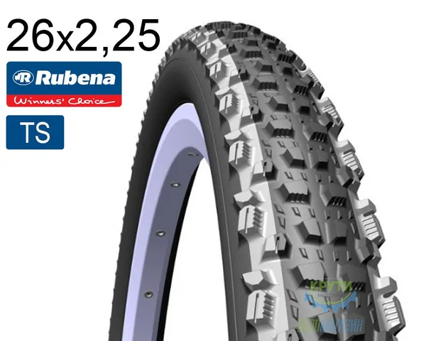 Покришка 27.5X2.25 (57-584) Mitas Kratos Td V98 Tubeless Supra Textra, Чорна
