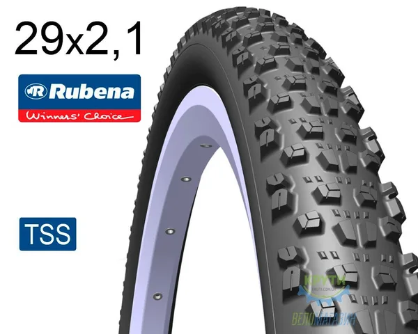 Покрышка 29X2.10 (54-622) Mitas Hyperion Td R13 Liquide Sealant Tubeless Чорно-Серая