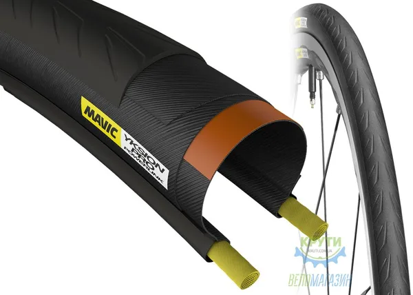 Покришка 700X25C (25-622) Mavic Yksion Pro Powerlink Folding Wh 127 Tpi