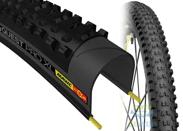 Покришка 26X2.40 (60-559) Mavic Quest Pro Xl Ust Tubeless Ready Folding Dc 2X66 Tpi