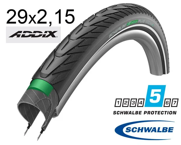 Покрышка 29X2.15 (55-622) Schwalbe Energizer Plus Perf, Greenguard, Twinskin B/B+RT  Hs492 Addix E 67 EPI 38B