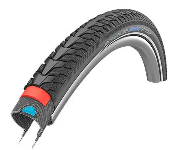 Покрышка 28X1.50 700X38C (40-622) Schwalbe Marathon Gt Tour Dualguard Performance B/B+RT  Hs485 Ec, 67 EPI 28B