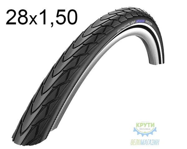 Покришка 28X1.50 (40-622) 700X38C Schwalbe Marathon Racer Hs429 Raceguard B/B-Sk+RT  Spc 67 EPI