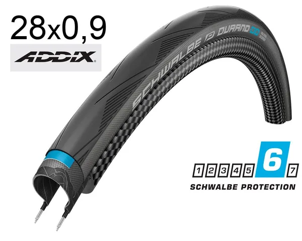 Покришка 700X23C (23-622) Schwalbe Durano Dd B/Gr-Sk Hs464 Dc 67 EPI