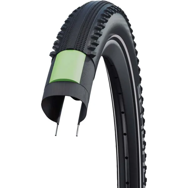 Покрышка 29X2.00 (50-622) Schwalbe Hurricane Perf, Dd, Greenguard, B/B-Sk+RT  Hs499 Addix 67 EPI B