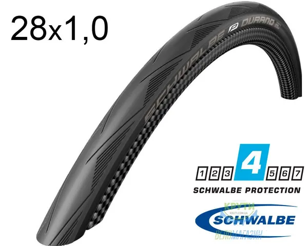 Покришка 28X1.00 (25-622) Schwalbe Durano Hs464 R-Guard Folding B/B-Sk Dc, 67 EPI Ek