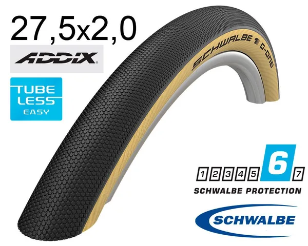 Покрышка 27.5X2.00 650B (50-584) Schwalbe G-One Speed Raceguard, Tle B/Cl-Sk Hs472 Addix 67 EPI