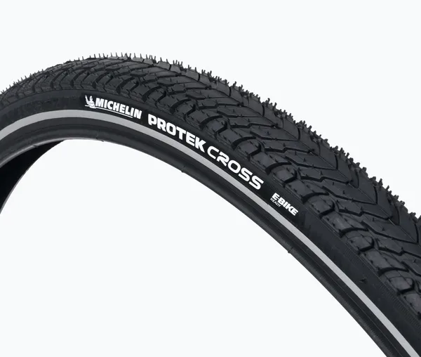 Покрышка Michelin PROTEK CROSS MAX 28x1.60 (42-622) 30TPI, светоотражающая полоса 980г