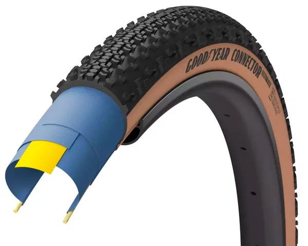 Покришка 650x50 (50-584) GoodYear CONNECTOR  tubeless complete, folding, black/tan, 120tpi
