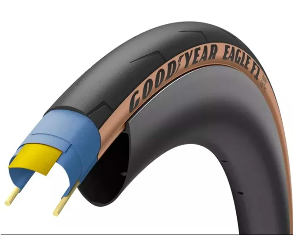 Покрышка 700X30 (30-622) Goodyear Eagle F1 Tubeless Complete, Blk/Tan