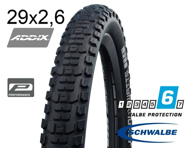 Покришка 29X2.60 (65-622) Schwalbe Johnny Watts Perf, Dd, Raceguard, Folding B/B-Sk Hs604 Addix 67 EPI B