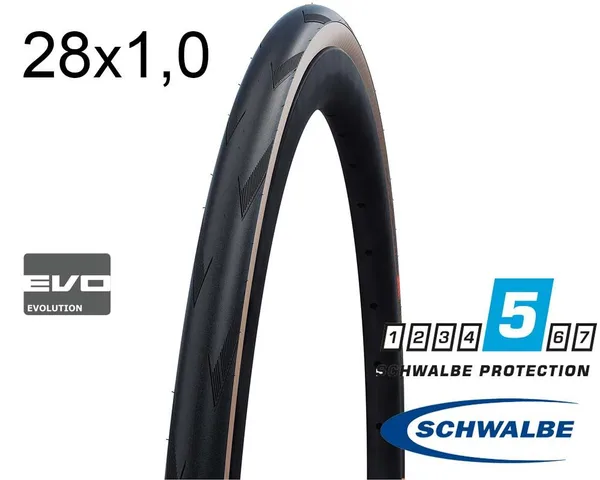 Покрышка 700X25C (25-622) Schwalbe Pro One Evo, Super Race, V-Guard, Folding B/Ts-Sk Hs493A Addix Race 127 EPI