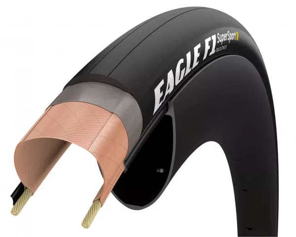 Покрышка 700x30 (30-622) GoodYear Eagle F1 SuperSport R Tubeless Complete Folding Black, 150tpi