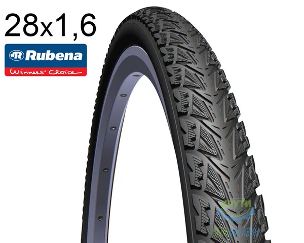 Покришка 700X40C (42-622) Mitas (Rubena) Sepia V71 Classic, Чорна
