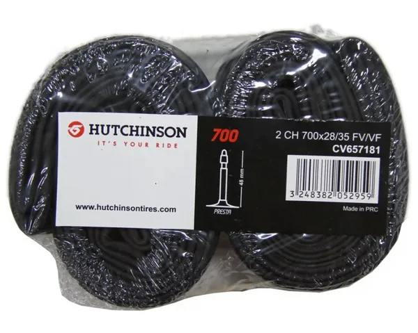 Набір з 2х камер 700x28-35 HUTCHINSON (VF 48 мм) спортивний ніпель