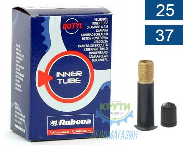 Камера 700 x25/35C (25/37x622/635) AV 48мм MITAS (RUBENA) Classic A04, BSC 0.9mm короб