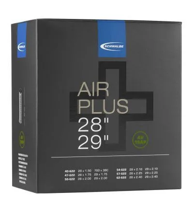 Камера 28 (40/62-622) Schwalbe AV19AP AIR PLUS IB AGV 40mm