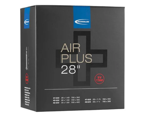 Камера 28" x 1.90" (37/47-622/635) Schwalbe DV17AP AIR PLUS IB 40mm