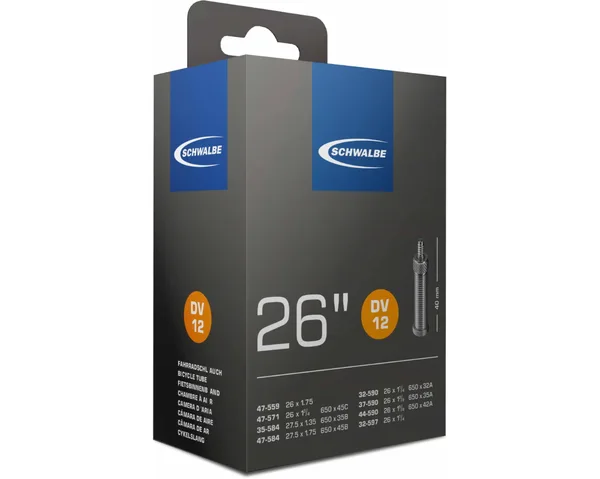 Камера Schwalbe SV12A 26x1.10-1.50 (25/40-559) ниппель FV 40мм
