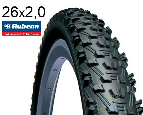 Покришка 26X2.00 (52X559) Mitas (Rubena) Charybdis V76 Classic, Чорна