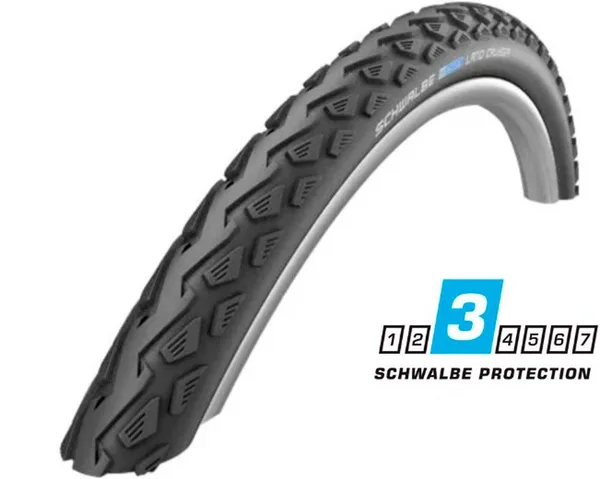 Покришка 28X1.60 700X40C (42-622) Schwalbe Land Cruiser K-Guard Hs450 B/B SBC