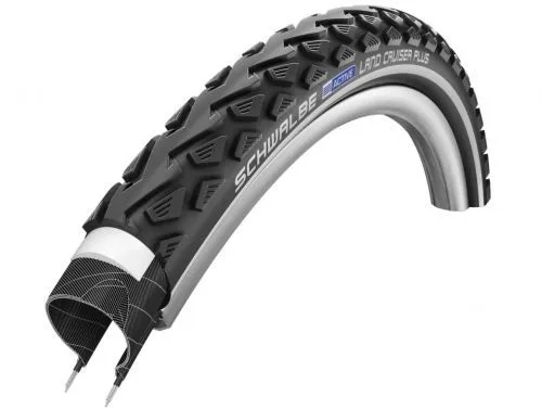 Покришка 28X1.40 700X35C (37-622) Schwalbe Land Cruiser Plus Hs450 B/B+RT  Green Compound
