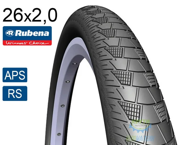 Покришка 26X2.00 (52-559) Mitas Cityhopper V99 Classic, Aps+Rs, Чорна
